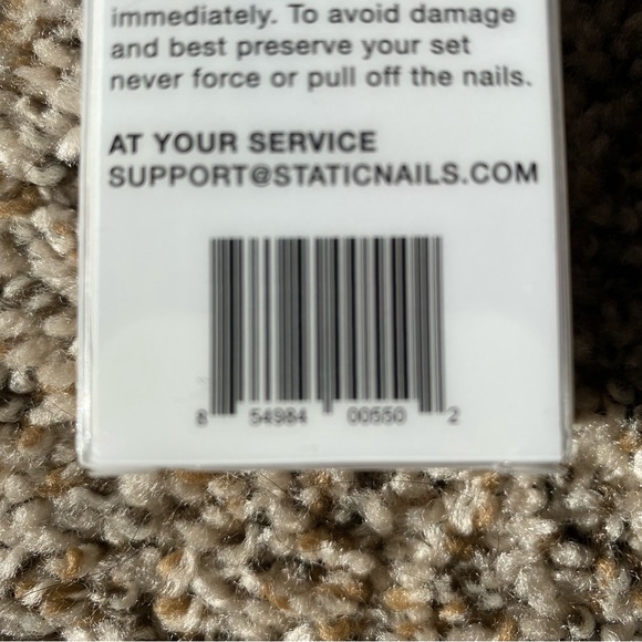 SHEER FIXATION - ALMOND - full set press-on nails by Static Nails - Picture 6 of 6